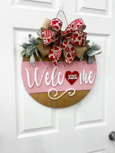 Load image into Gallery viewer, Welcome Valentine Door Hanger