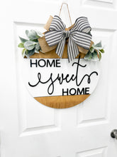 Load image into Gallery viewer, Home Sweet Home Front door wreath|front door hanger for spring