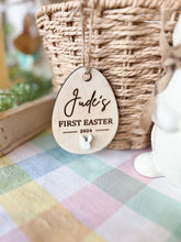 Load image into Gallery viewer, Personalized Easter basket tags