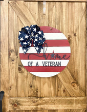 Load image into Gallery viewer, Patriotic Front door wreath|front door hanger for Memorial Day