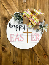 Load image into Gallery viewer, Happy Easter Front door wreath