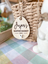 Load image into Gallery viewer, Personalized Easter basket tags