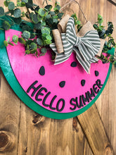 Load image into Gallery viewer, Watermelon Door Wreath
