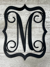 Load image into Gallery viewer, Quatrefoil Wood Door Hanger-Initial
