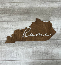 Load image into Gallery viewer, State Silhouette Sign