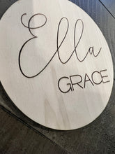 Load image into Gallery viewer, Baby Name Disc