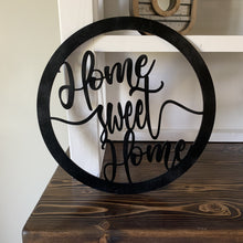 Load image into Gallery viewer, Wood Door Hanger- Home Sweet Home
