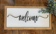 Load image into Gallery viewer, Wall Sign-Welcome