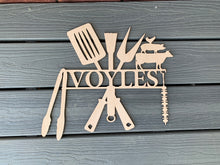 Load image into Gallery viewer, Personalized Grill Sign | Grill Master | Father's Day Gift