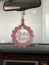 Load image into Gallery viewer, Mama Bear Rear View Mirror Car Charm