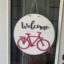 Load image into Gallery viewer, Welcome Bike Sign