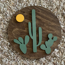 Load image into Gallery viewer, Cactus Nursery Sign