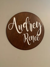 Load image into Gallery viewer, Nursery Name Sign