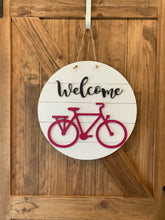 Load image into Gallery viewer, Welcome Bike Sign