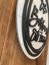 Load image into Gallery viewer, Last Name Wood Door Hanger