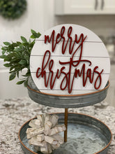 Load image into Gallery viewer, Merry Christmas Sign
