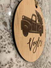 Load image into Gallery viewer, Red Truck Christmas Ornament
