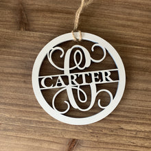 Load image into Gallery viewer, Monogram Christmas Ornament