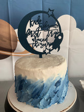 Load image into Gallery viewer, Wood Cake Topper- First Trip Around the Sun