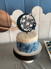Load image into Gallery viewer, Wood Cake Topper- First Trip Around the Sun