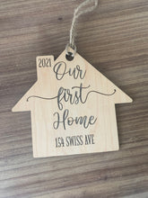 Load image into Gallery viewer, Our First Home Ornament
