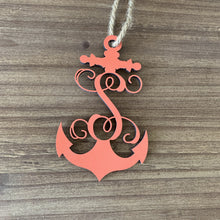 Load image into Gallery viewer, Personalized Anchor Ornament