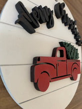 Load image into Gallery viewer, Red Truck Christmas Ornament
