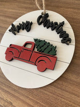 Load image into Gallery viewer, Red Truck Christmas Ornament