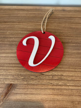 Load image into Gallery viewer, Last Name Initials Christmas Ornament