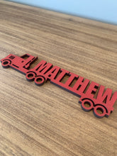 Load image into Gallery viewer, Semi Truck Ornament