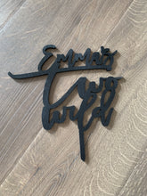 Load image into Gallery viewer, Two Wild- Wood Cake Topper