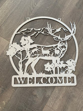 Load image into Gallery viewer, Welcome Deer Sign
