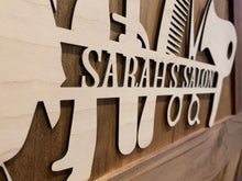 Load image into Gallery viewer, Personalized Beauty Shop Sign