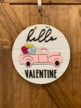 Load image into Gallery viewer, Hello Valentine Truck Door Hanger