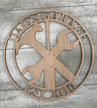 Load image into Gallery viewer, Dad's Garage Sign | Father's Day Gift