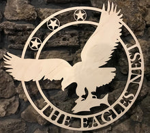 Load image into Gallery viewer, Monogram Wood Door Hanger-Eagle
