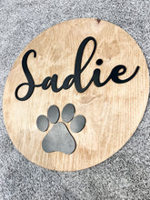Load image into Gallery viewer, Pet Name Sign