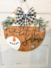 Load image into Gallery viewer, Let it Snow Door Hanger