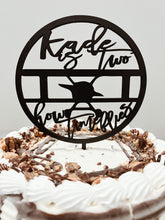 Load image into Gallery viewer, How Time Flies Wood Cake Topper