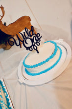 Load image into Gallery viewer, Wood Cake Topper- Wild One