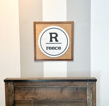 Load image into Gallery viewer, Rustic Nursery Name Sign | Toddler Sign | Above Crib Sign