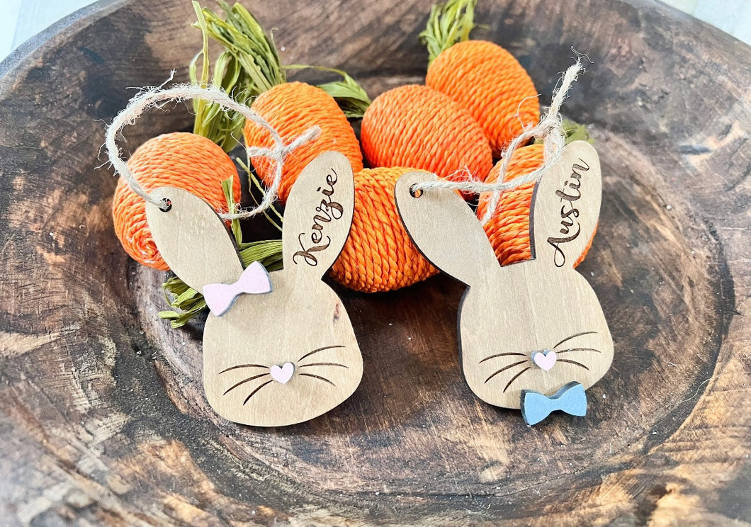 Personalized Easter basket tags