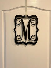 Load image into Gallery viewer, Quatrefoil Wood Door Hanger-Initial
