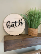 Load image into Gallery viewer, Bath Sign
